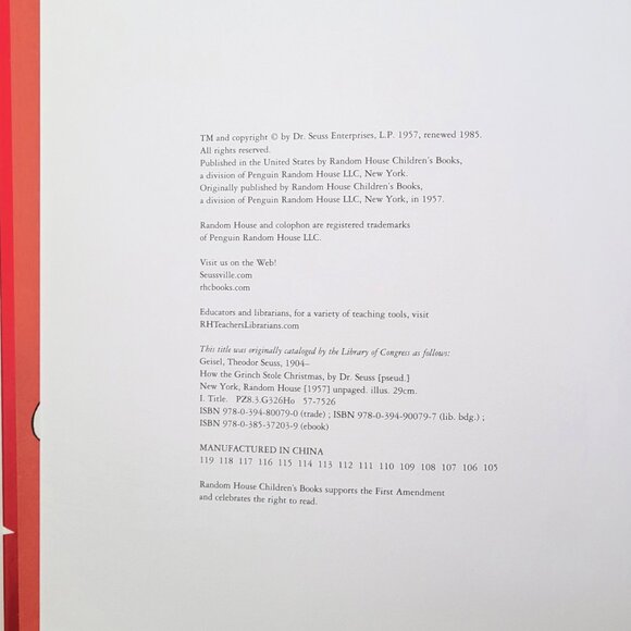 Dr Seuss Hardcover Books Lot 5 - Picture 10 of 15